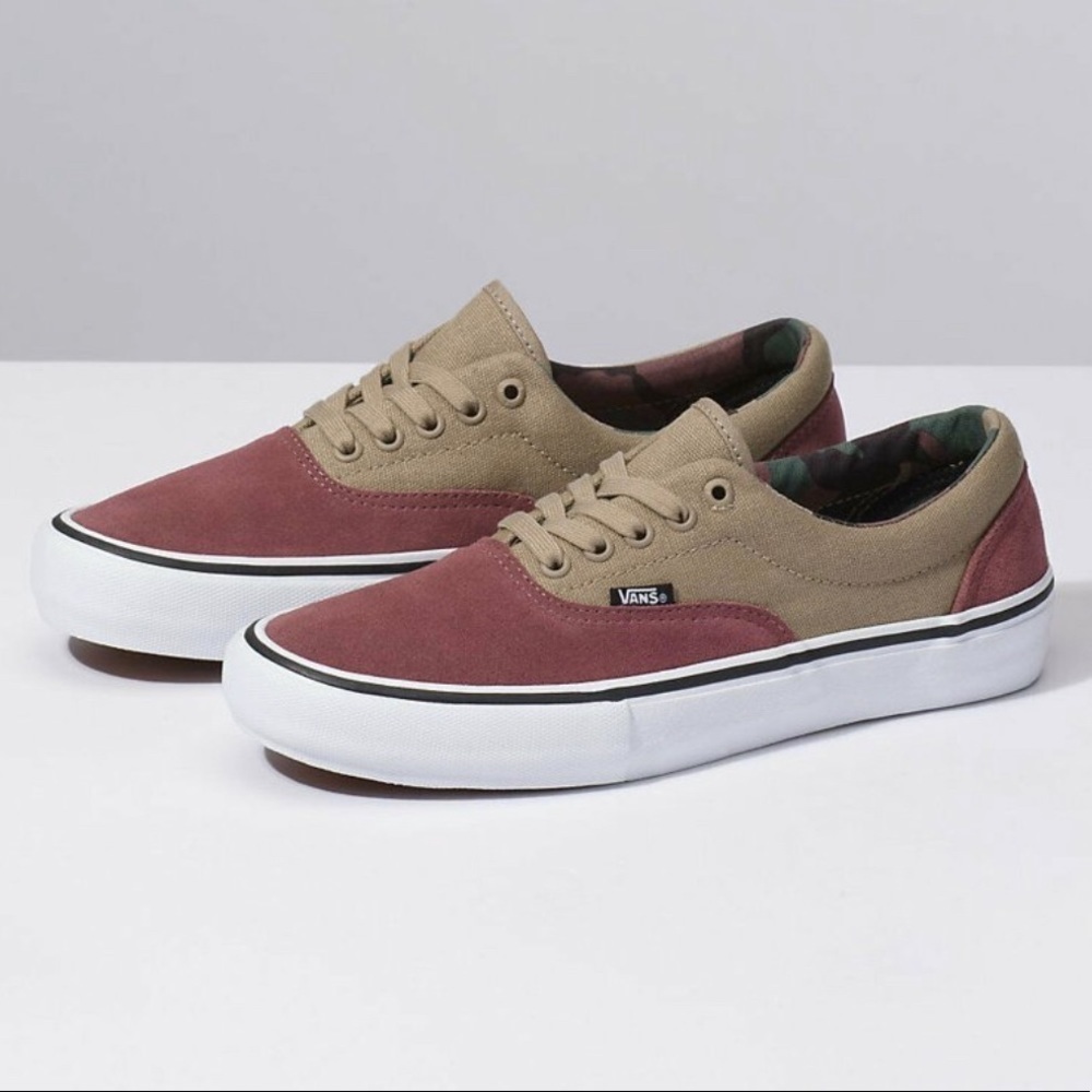 Vans Era Pro Suede/Canvas Sneakers Size 8 Women